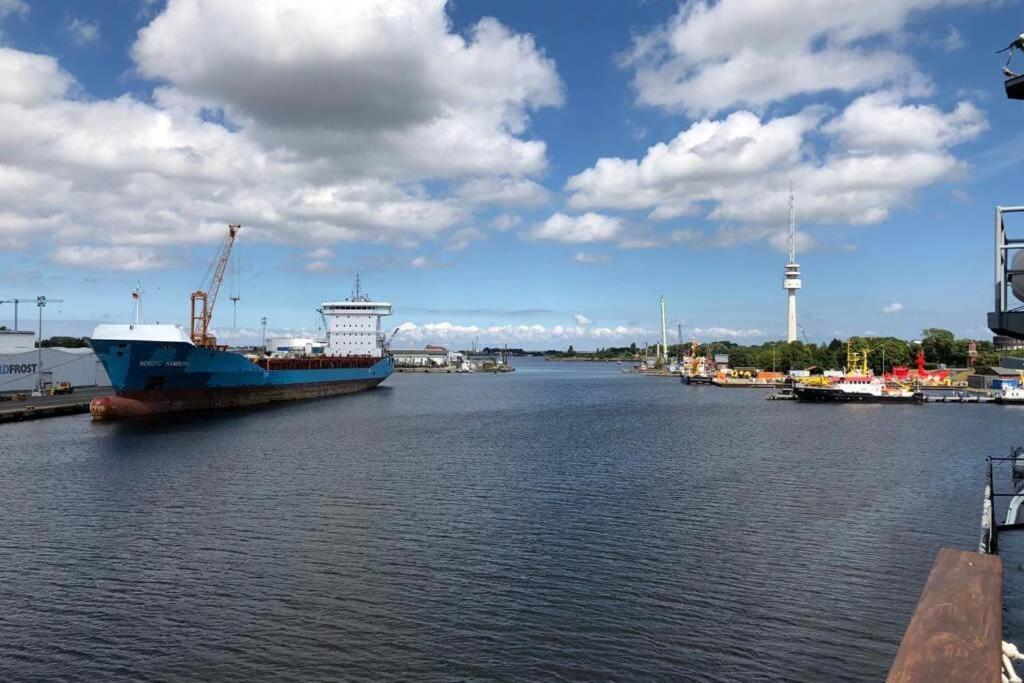 Wilhelms Havenkoje - Gemuetliches Innenstadtappartment Вильгельмсхафен Экстерьер фото